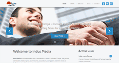 Desktop Screenshot of indus-media.com