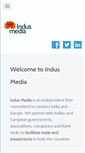 Mobile Screenshot of indus-media.com