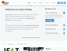 Tablet Screenshot of indus-media.com